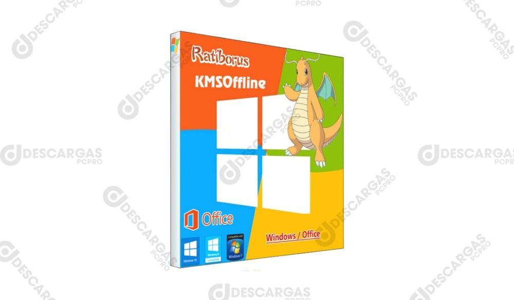 KMSOffline v2.4.6, Es un nuevo activador de Ratiborus, que puede activar Windows & Office